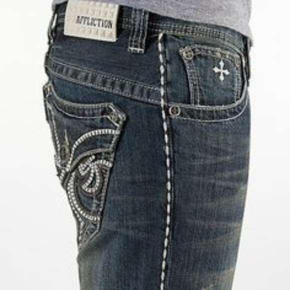 affliction black premium jeans